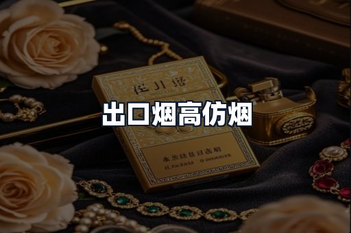 出口烟高仿烟